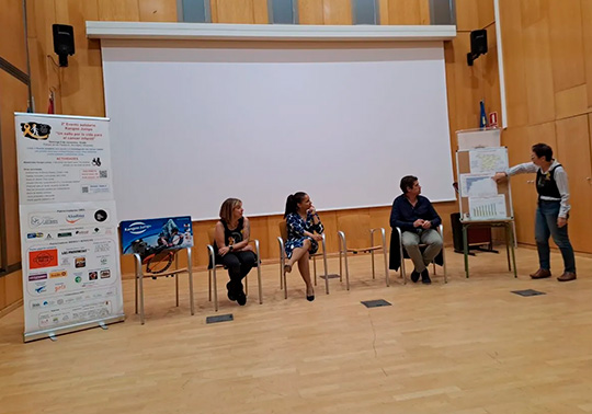 Presentación de la segunda edición del evento solidario 'Un salto por la vida' para recaudar fondos para la investigación del cáncer infantil